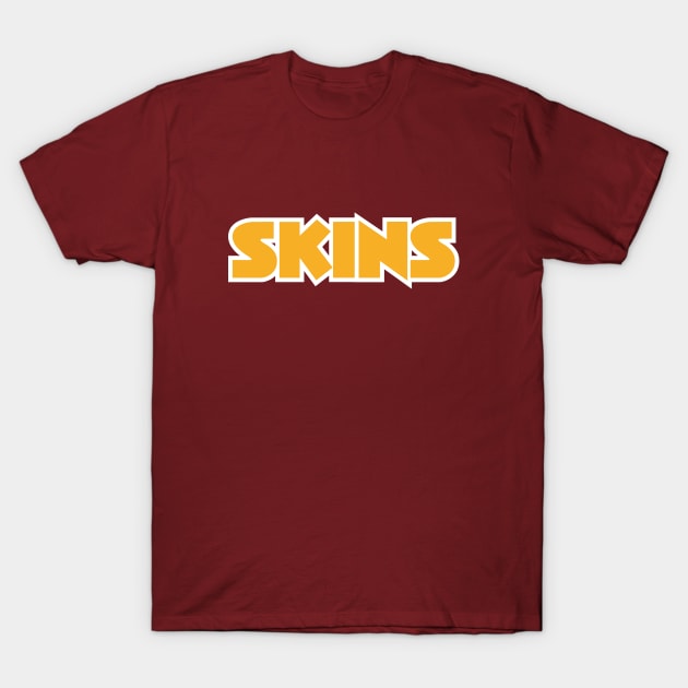 Skins - Red T-Shirt by KFig21